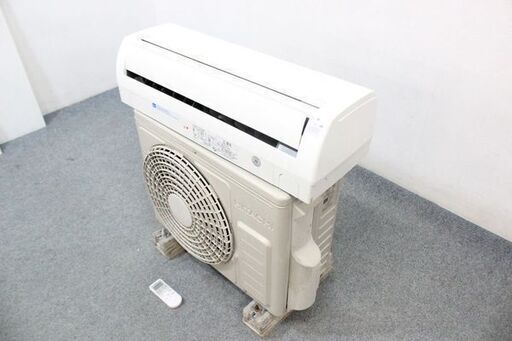 日立　ルームエアコン　白くま君　RAS-AJ22C　クリアホワイト　2.2kw 2013年製 HITACHI エアコン 中古 店頭引取歓迎 R5203)