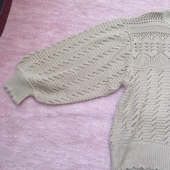 1【美品/M】レディース春物ニットの画像