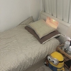 シングルベッド　ニトリ　ほぼ新品
