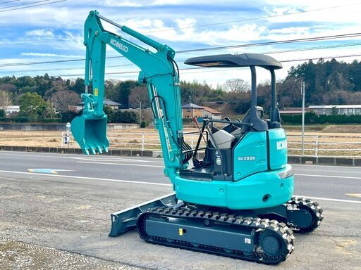 【Ｇ-0069】コベルコ　SK35SR-6　3.5トンクラス　アワーメーター842h　左レバー4wayマルチ　倍速