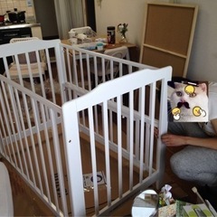 ベビーベット+おもちゃの画像