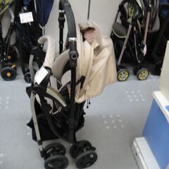 コンビ ベビーカー ベージュ UE-630 【モノ市場半田店】151の画像