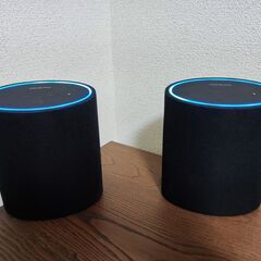 （値下げ）ONKYO スマートスピーカー P3（ステレオ再生2台セットも可能です） Amazon Alexaの画像