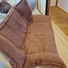 リクライニングトリプルソファの画像