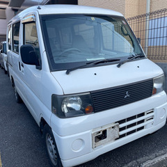 事故無　ディーラー車　ミニキャブバン　9万キロ　軽バン　軽箱　箱...