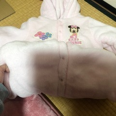 これからの季節に❗️未使用ミニーちゃんおくるみの画像