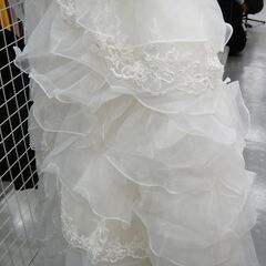 ウエディングドレス 白 ホワイト 結婚式 【モノ市場半田店】151の画像