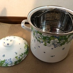 LOUIS PITAUD両手鍋ホーロー パスタポット