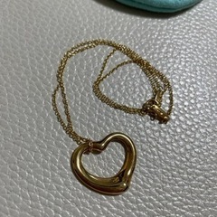 ティファニーのオープンハートネックレス♡の画像