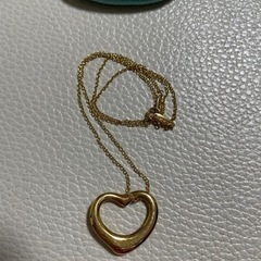 ティファニーのオープンハートネックレス♡の画像