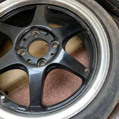 軽自動車のアルミホイール4本の画像
