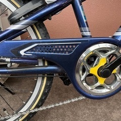 子供用自転車 22インチ　7段 ブリヂストン クロスファイヤージュニア 点灯虫モデルの画像