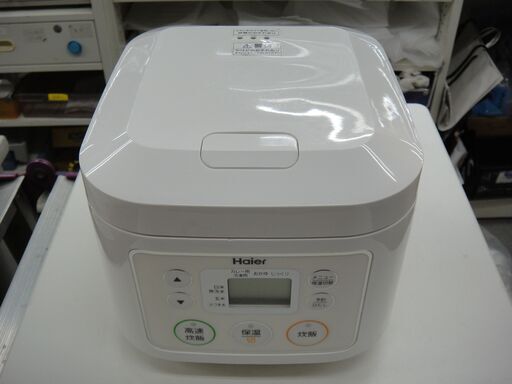 ハイアール マイコンジャー 3合炊き 炊飯器 JJ-M30C  【モノ市場半田店】151