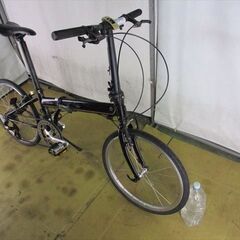 B726★￥29800★整備済み 中古折りたたみ自転車 DAHON　スピードファルコ　ブラック【20インチ 】の画像