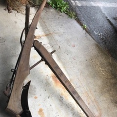 昔の農機具　高北式双用犁の画像