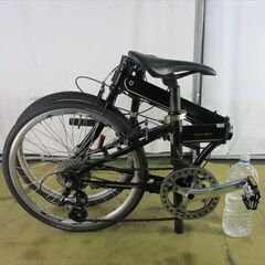 B726★￥29800★整備済み 中古折りたたみ自転車 DAHON　スピードファルコ　ブラック【20インチ 】の画像