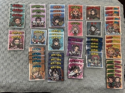 鬼滅の刃ビックリマンシール2（ノーマル1枚150円、シークレット300円）