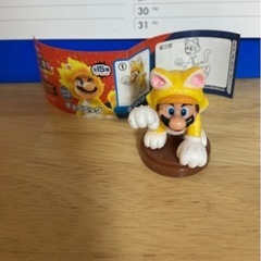 チョコエッグ　マリオ　3Dワールド　フューリーワールド　ネコマリオの画像