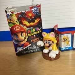 チョコエッグ　マリオ　3Dワールド　フューリーワールド　ネコマリオ