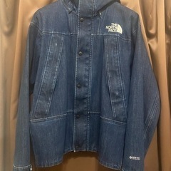 the north face denim mountain ja...