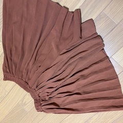 ハーフズボン、ロングスカートの画像