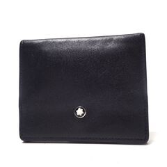 AA730 MONTBLANC モンブラン レザー コインケース...