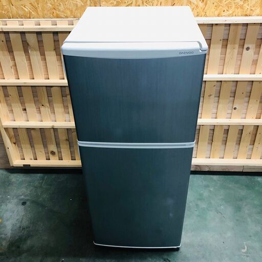 【DAEWOO】 大字電子 タカラ電気 冷凍冷蔵庫 容量120L 冷蔵88L 冷凍32L DRF-120NS 2012年製