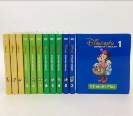 ディズニー英語システム　ストレートプレイDVD