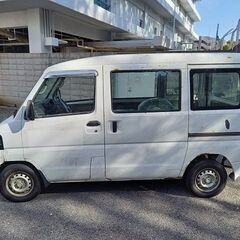 23年式ミニキャブバン経済的ＬＰＧ仕様　検査4年7月　ぼろです。3か月間現場でいかがですか。の画像