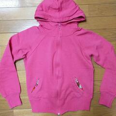 【ZARA】パーカー ピンク