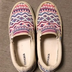 チチカカ　TITICACA　キッズ　スリッポン　スニーカー　アジ...