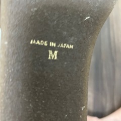 革のブーツ　Mサイズの画像
