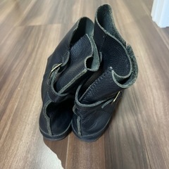 革のブーツ LL の画像