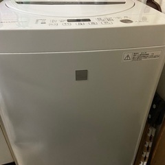 洗濯機譲ります SHARP ES-G4E3の画像