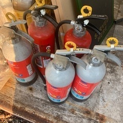 無料‼︎消火器5本　