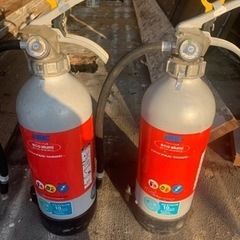 無料‼︎消火器5本　の画像