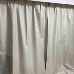 遮光カーテン　アイボリー200cm