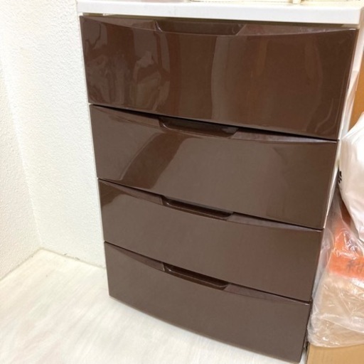 4段　収納タンス　押し入れ収納