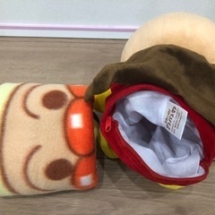 新品！アンパンマン　ぬいぐるみ　ブランケットの画像