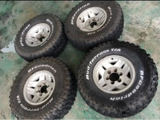 ⭐️ランクル プラド純正ホイール＋おまけタイヤ BF Goodrich付