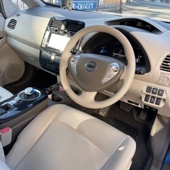 100v充電器付き！日産リーフ ローダウン 78000キロ！車検9月までの画像