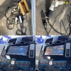 100v充電器付き！日産リーフ ローダウン 78000キロ！車検9月までの画像