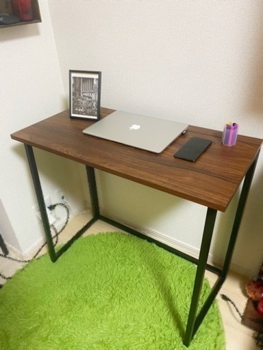 折りたたみ式☆ウッディ調のPCデスク