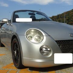 ☆彡美車！コペン希少な５ＭＴ！電動オープントップ！ＡＣバリ効き！...