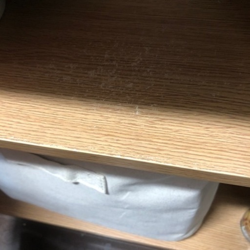 無印良品　オーク材キャビネット