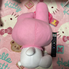 2／18迄サンリオ　特大マイメロディぬいぐるみの画像