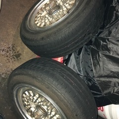 SSRメッシュ　13インチ5.5j 114.3 希少　タイヤ付の画像