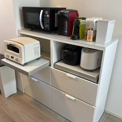 3月末お渡し希望☆IKEA ホワイトキッチンシェルフ
