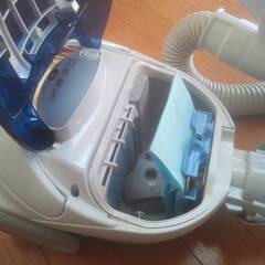 中古　16年製　HITACHI 紙パック式クリーナー CV-VW7　短時間動作確認済み　の画像