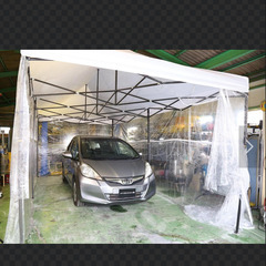 塗装ブース　小屋　ビニールハウス　など　